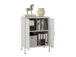 Muebles de baño Midischrank Donali Blanco / Roble Sonoma 95 x 30 x P. 30