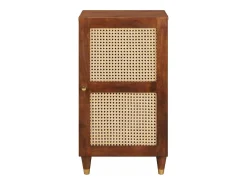 Muebles y estantes de almacenamiento de medios marrones