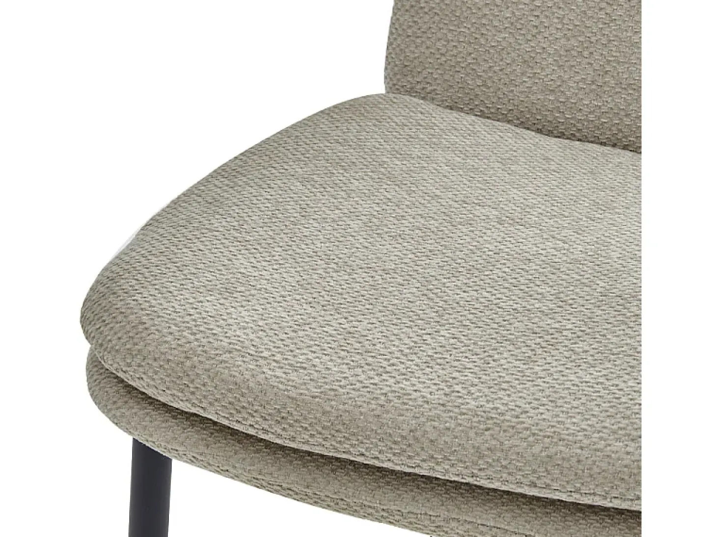NOLAN-Silla de bar de tela Luxury Beige (x2)