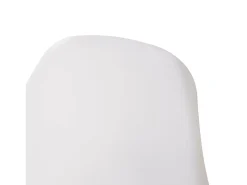 Pack 4 sillas con estructura en madera de haya y base en blanco 46 cm Tower Wood Blanco