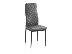 Pack 6 sillas de comedor Lacey Tejido Gris