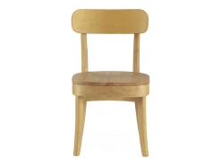 Pack 2 sillas Nala Color Roble, Madera Maciza
