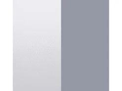Pack de 4 Sillas de Cocina – Metálicas en Acabado Gris y Blanco, Medidas: 40 cm x 41 cm x 63 cm