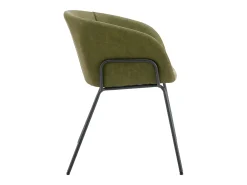 Pack de 2 sillas de polipiel verde ANDRE - HAPPY GARDEN