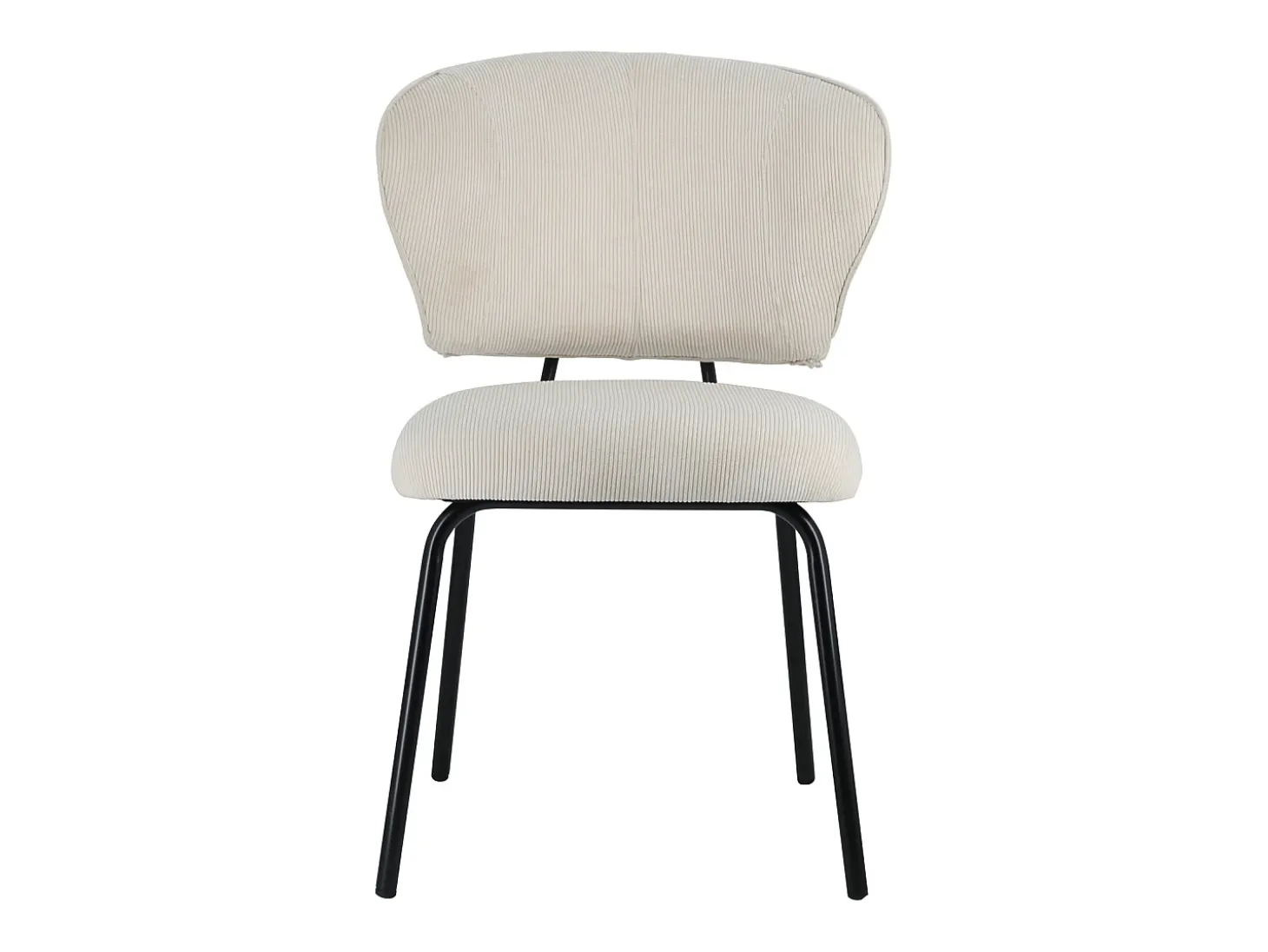Pack de 2 sillas de tela beige NILSA - HAPPY GARDEN