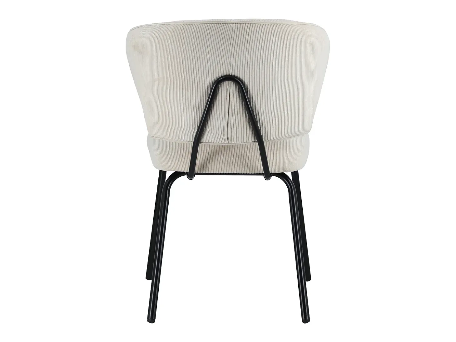 Pack de 2 sillas de tela beige NILSA - HAPPY GARDEN