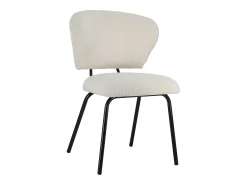 Pack de 2 sillas de tela beige NILSA - HAPPY GARDEN