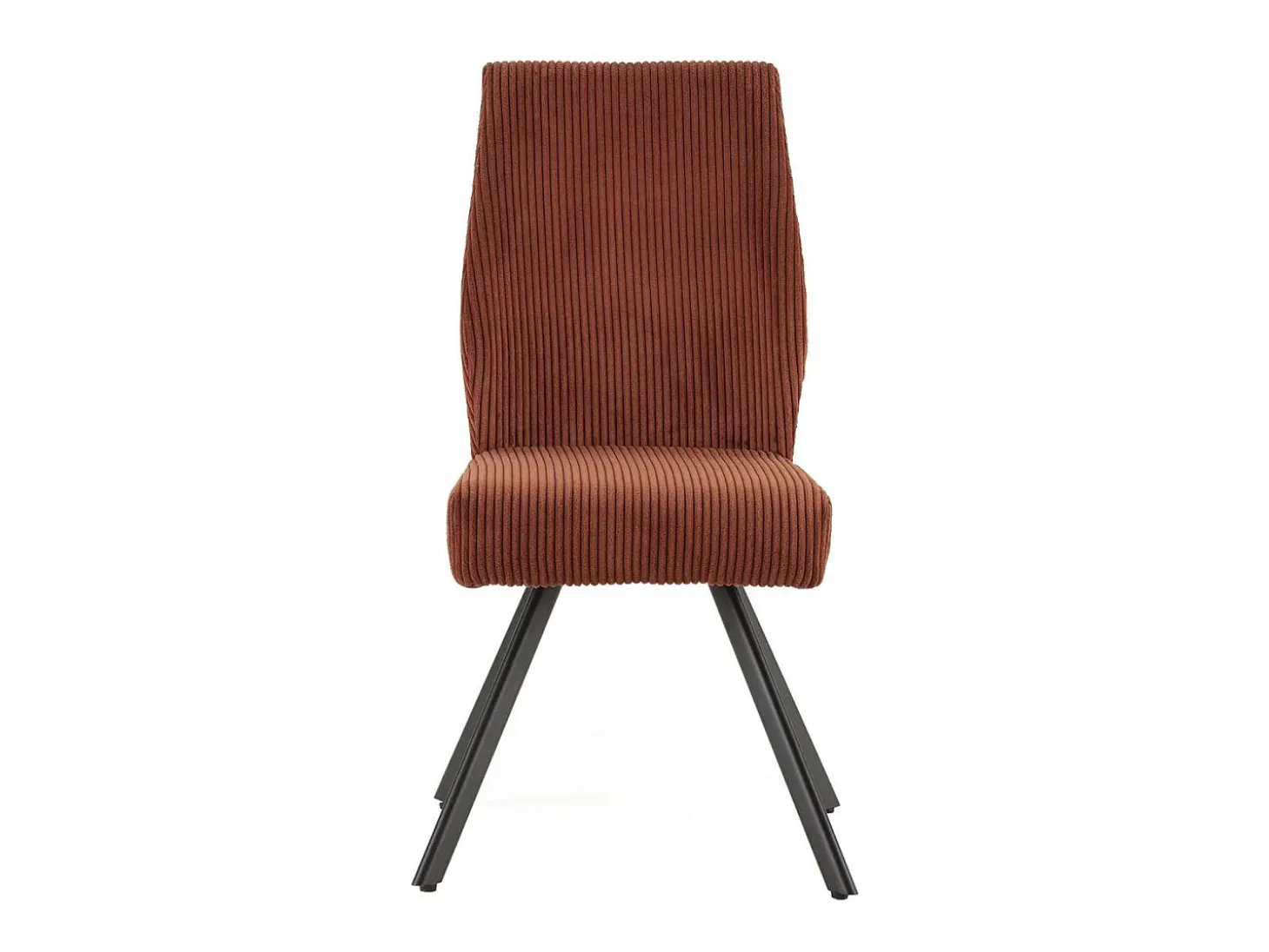 Pack de 2 sillas md-Pau tapizado textil teja, 98cm(alto) 45cm(ancho) 60cm(largo)