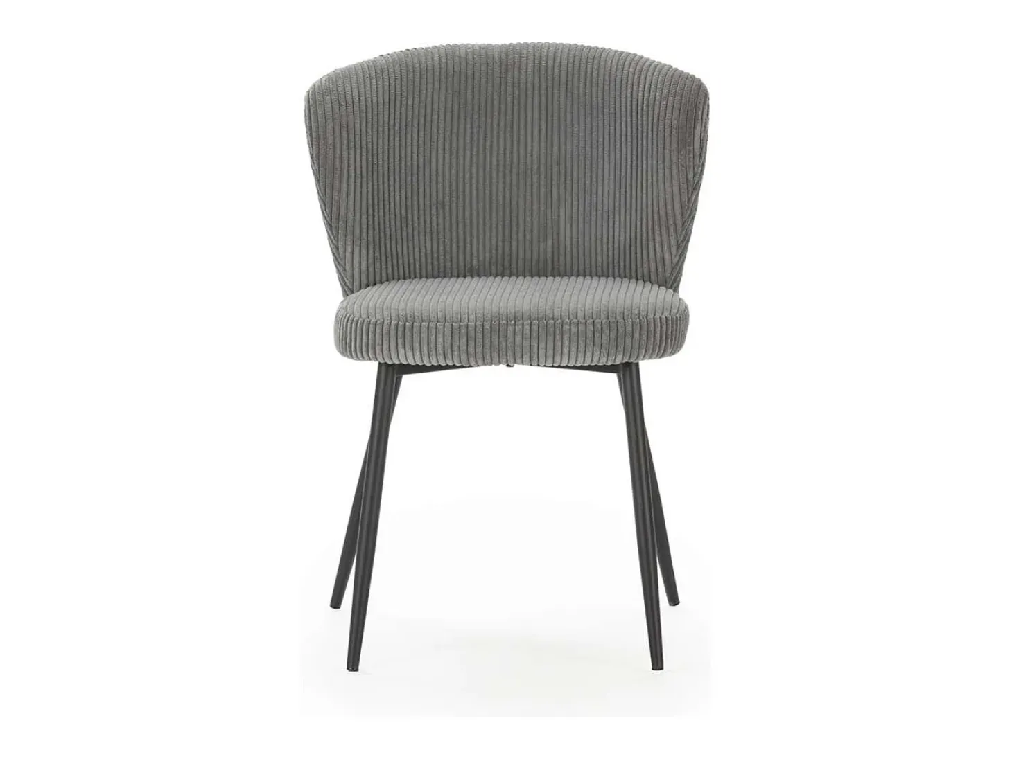 Pack de 4 sillas modelo Guadiana tapizado textil gris, 78cm(alto) 47cm(ancho) 58cm(largo)