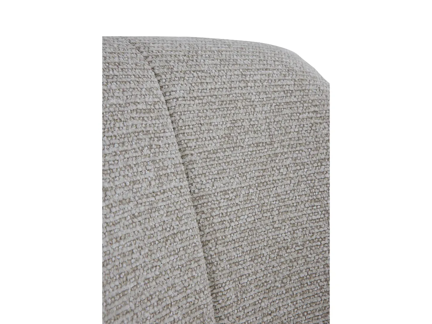 Pack de 4 sillones tapizados en chenilla color beige