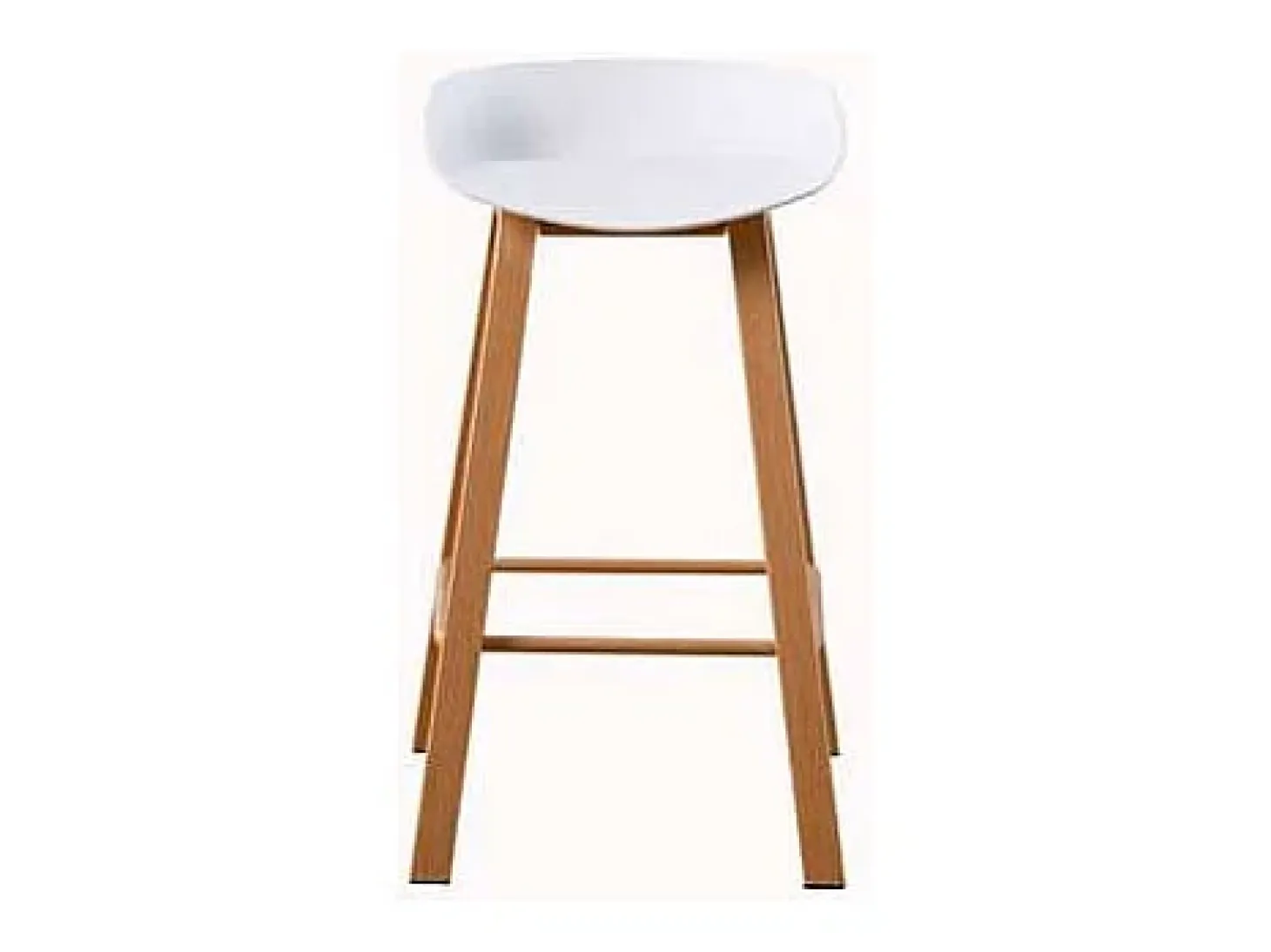 Pack de 2 taburetes Goya en blanco. 78cm(alto) 42cm(ancho) 51cm(fondo)