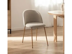 Packs 4 sillas Beige 48 x 81 cm