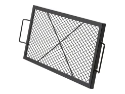 Parrilla de Cocina SucceBuy para Fogón Exterior X-Marks de 81CM, Parrilla de Cocina en Acero Robusto