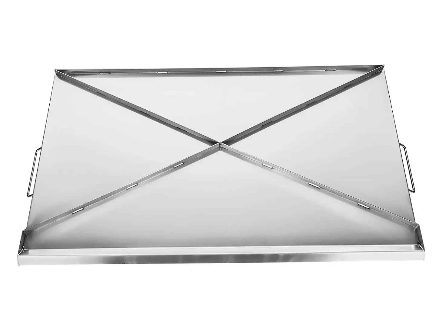 Placa de Parrilla, SucceBuy Parrilla de Acero Inoxidable para Barbacoa (910 x 525 mm)