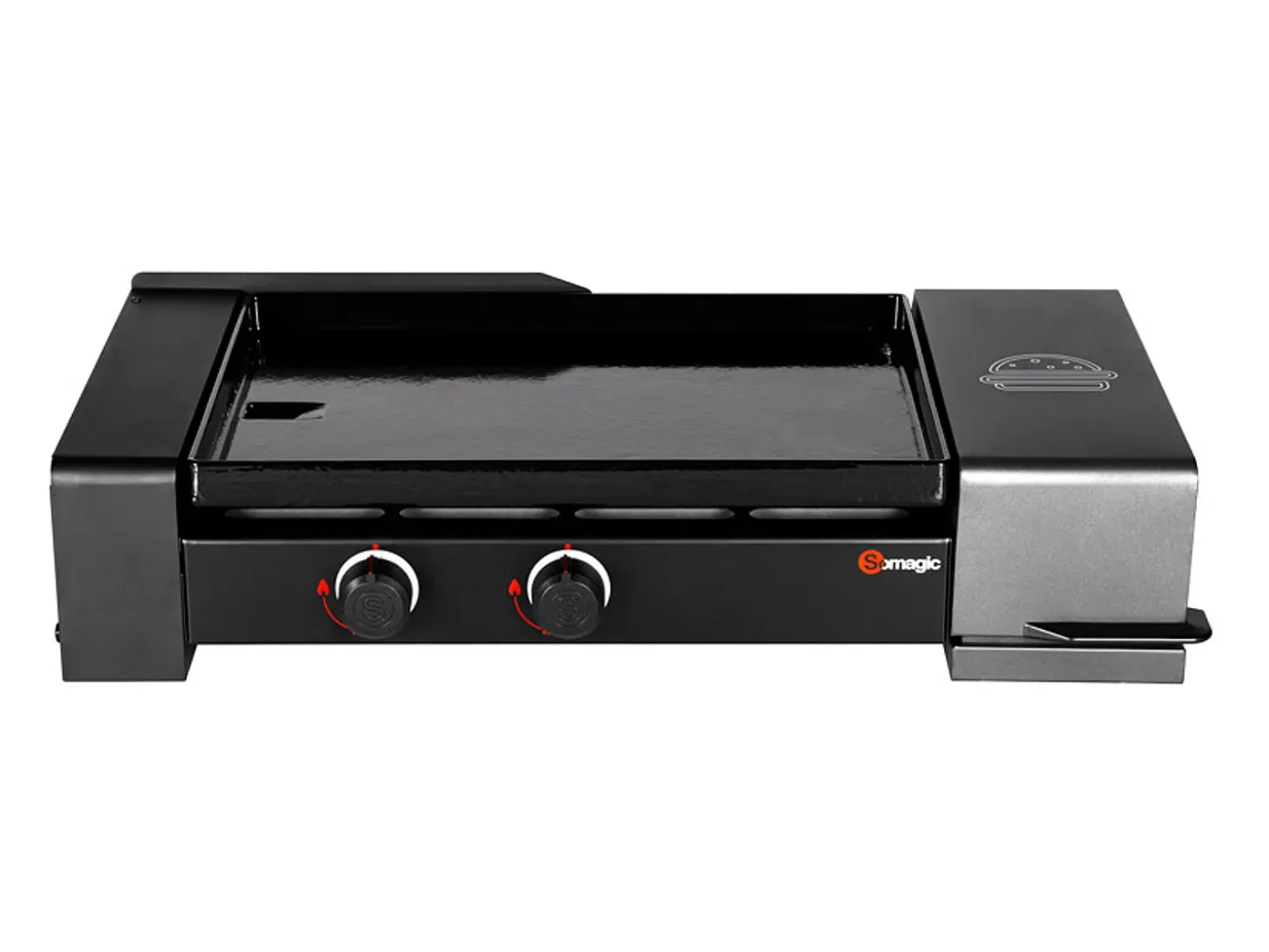 Plancha de gas especial hamburguesas 5,6kW - SOMAGIC