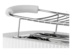 PLISSÉ, Tostadora Negra Larga de Doble Ranura, Alessi