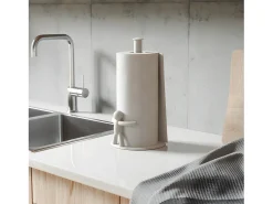 portarollos de toallas de papel para mostrador de cocina Blanco