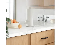 portarollos de toallas de papel para mostrador de cocina Blanco