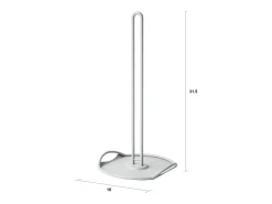 Portarrollos de cocina de metal mate Singe - Negro