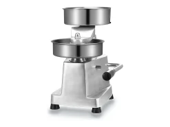 Prensa para Hamburguesas SucceBuy Máquina de Hamburguesas de 15 cm Prensa Comercial Moldeado de Carne Cocina 110 V Acero Inoxidable/Plateado