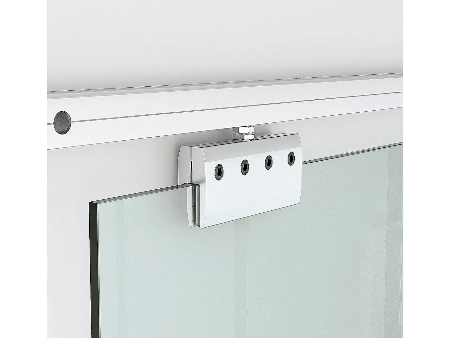 Puerta corredera esmerilado con rayas 200x213 cm HOMCOM