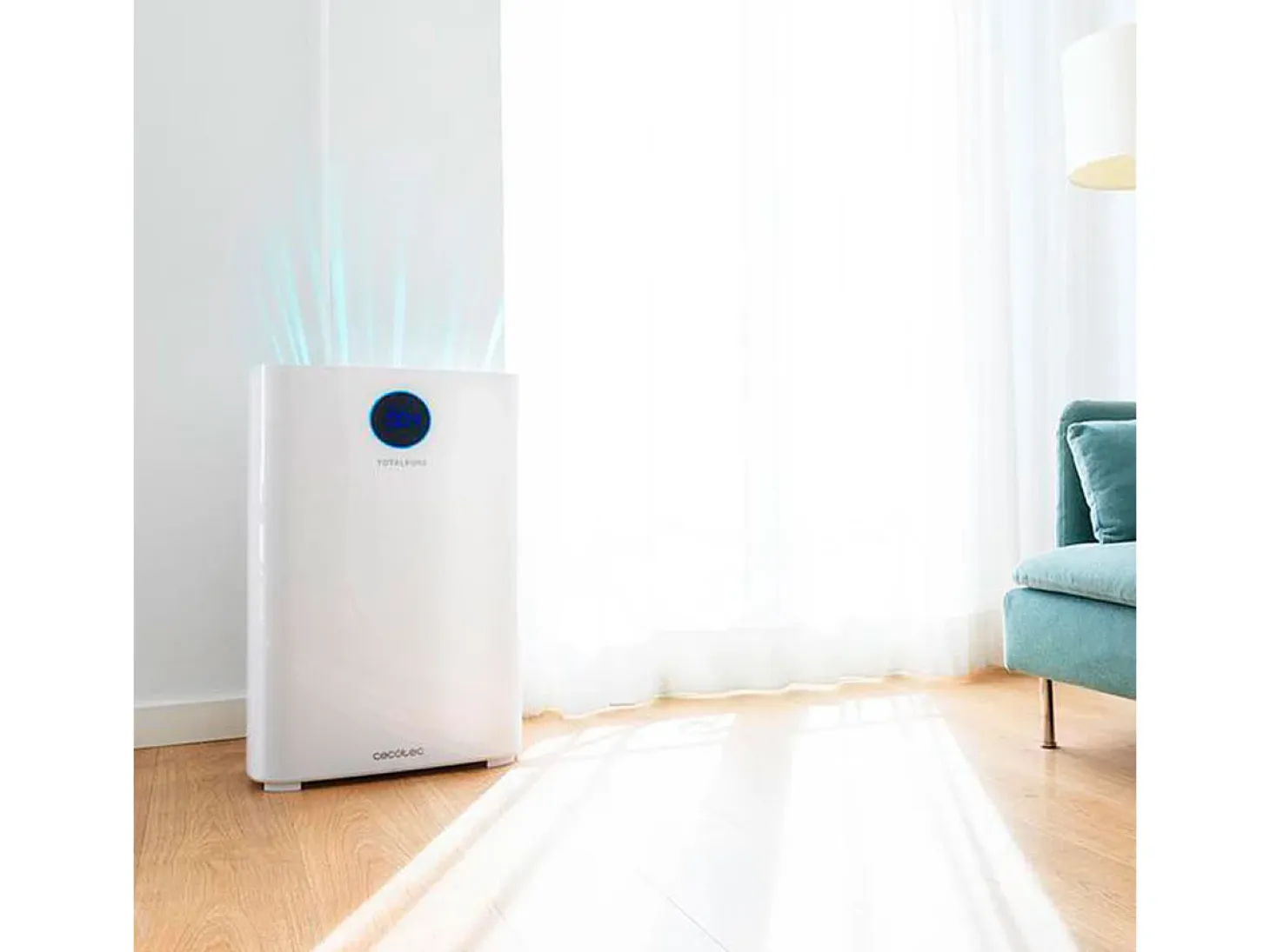 Purificador de aire Cecotec Total Pure 7500 Connected 600CADR WiFi blanco