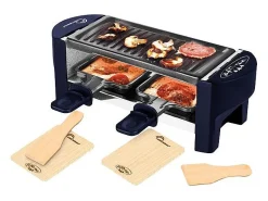 Raclette 2 Personas 350W Meuuuh Azul Noche Little Balance - 8616