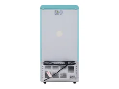 Refrigerador de doble puerta con ajustes y ruedas - 72L - 120kWh/año - Nivel de ruido bajo de 39 dB - Clase E - 45x44x91cm