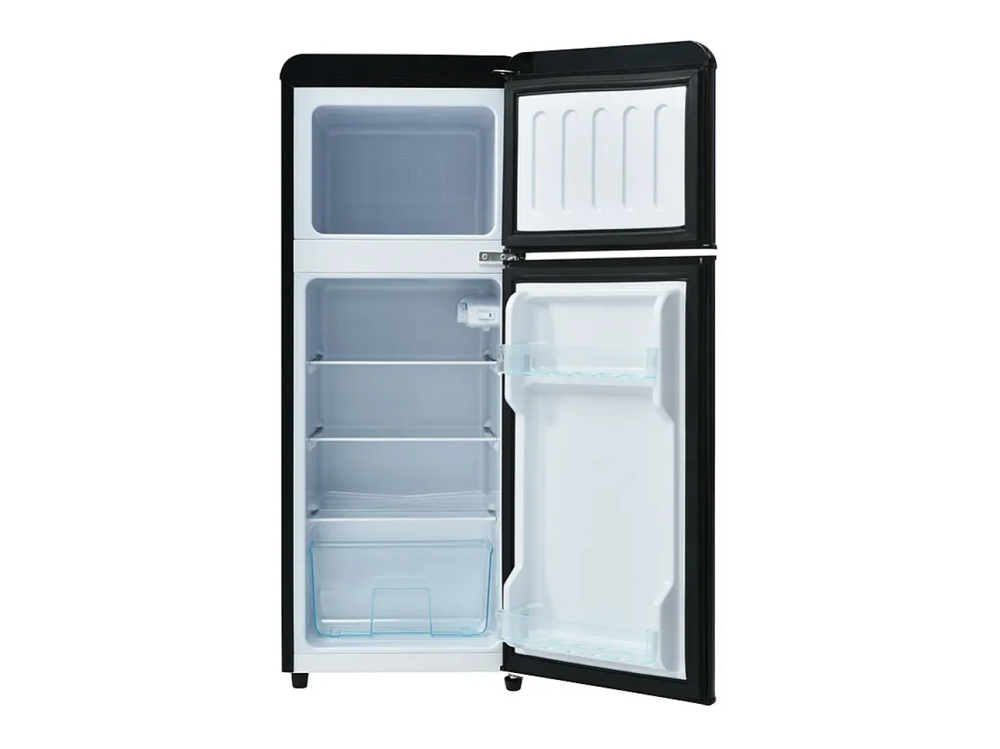 Refrigerador 28L+64L, -27°C~13°C, 116 kWh/año, 45dB, eficiencia energética D, Negro, 41x45.5x105.5cm