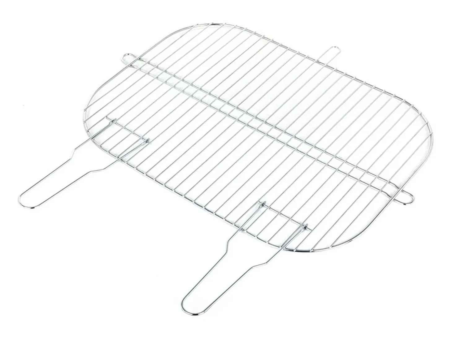 Rejilla simple de acero cromado - 52,5 x 39 cm