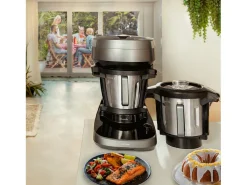 Robot de cocina Cecotec Mambo CooKing Total Gourmet 2200W ChefCrown 2 jarras WiFi inox