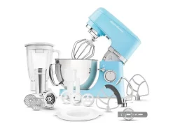 Robot de Cocina Multifunción Sencor STM 6352BL 1000W - Amasado Eficiente - Bol 4,5L - 3 Accesorios - Control de Velocidad