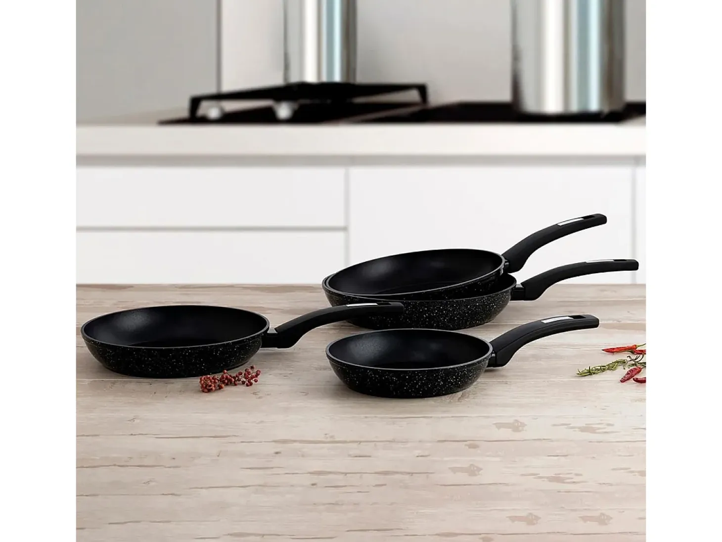 Sartén Estelar Quid aluminio forjado negro Ø26 cm