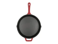 Sartén Fierro Bidasoa hierro esmaltado rojo/negro Ø26 cm