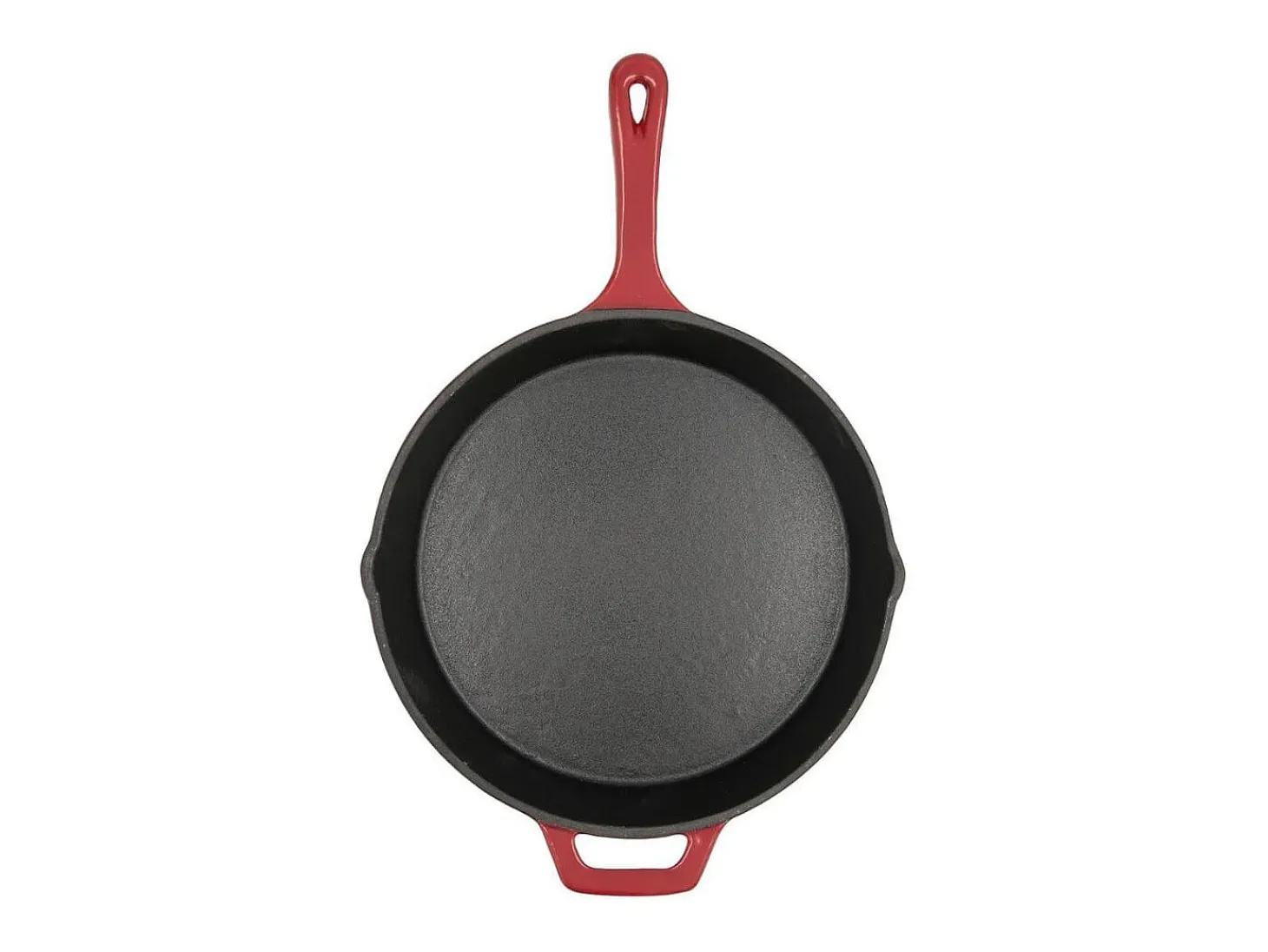 Sartén Fierro Bidasoa hierro esmaltado rojo/negro Ø26 cm