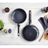 Sartén Kuro 24 cm Beka Aluminio Negro Revestimiento Cerámico Titanio Todos los Fuegos Inducción