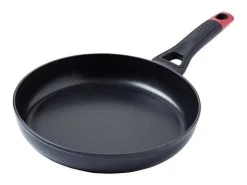 Sartén Óptima+ Pyrex aluminio forjado negro/rojo Ø22 cm