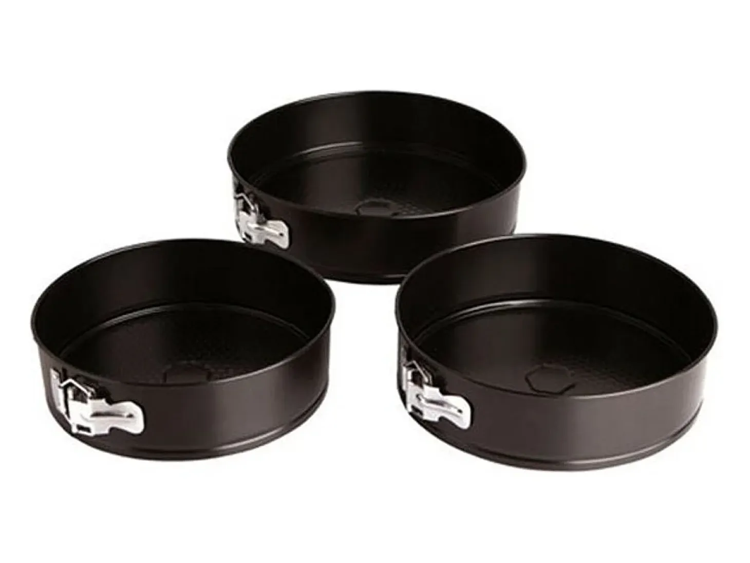 Set de 3 moldes desmontables Quid Sweet Grey 24/26/28 cm