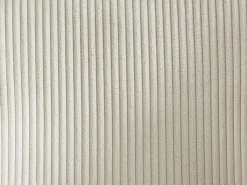 Set de 2 sillas con reposabrazos de pana y metal negro - Beige - MARENZIA