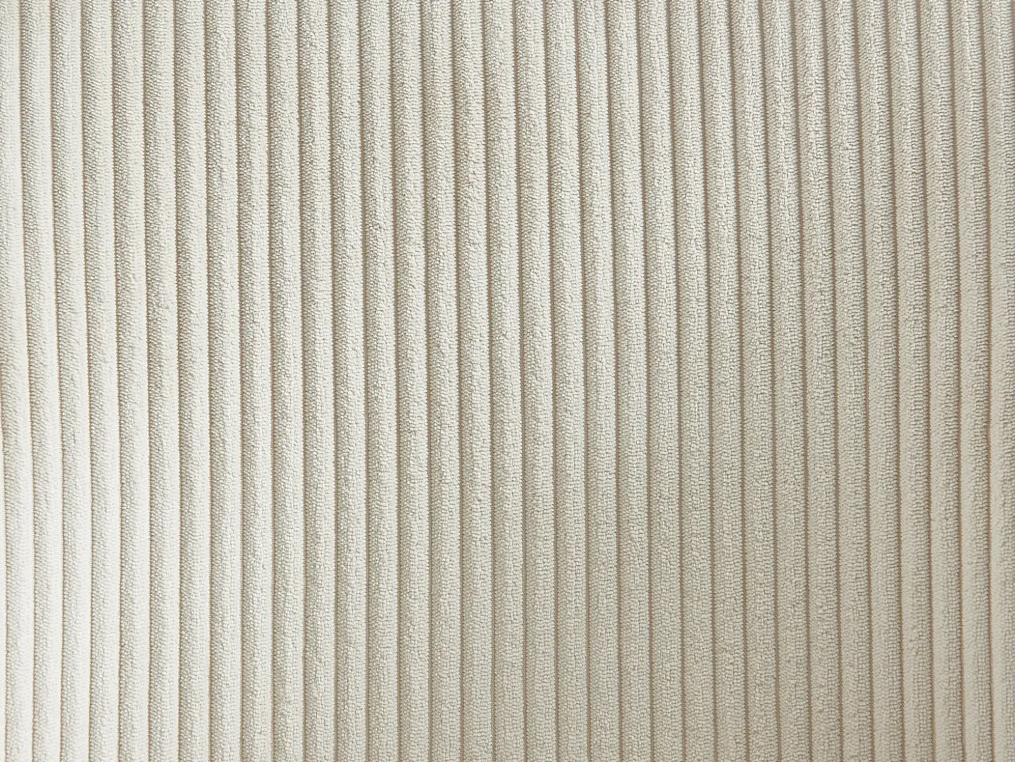 Set de 2 sillas con reposabrazos de pana y metal negro - Beige - MARENZIA