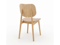Set de 2 sillas de madera clara - Clyde