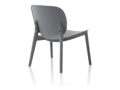 Set de 2 Sillas interior/exterior LEON gris