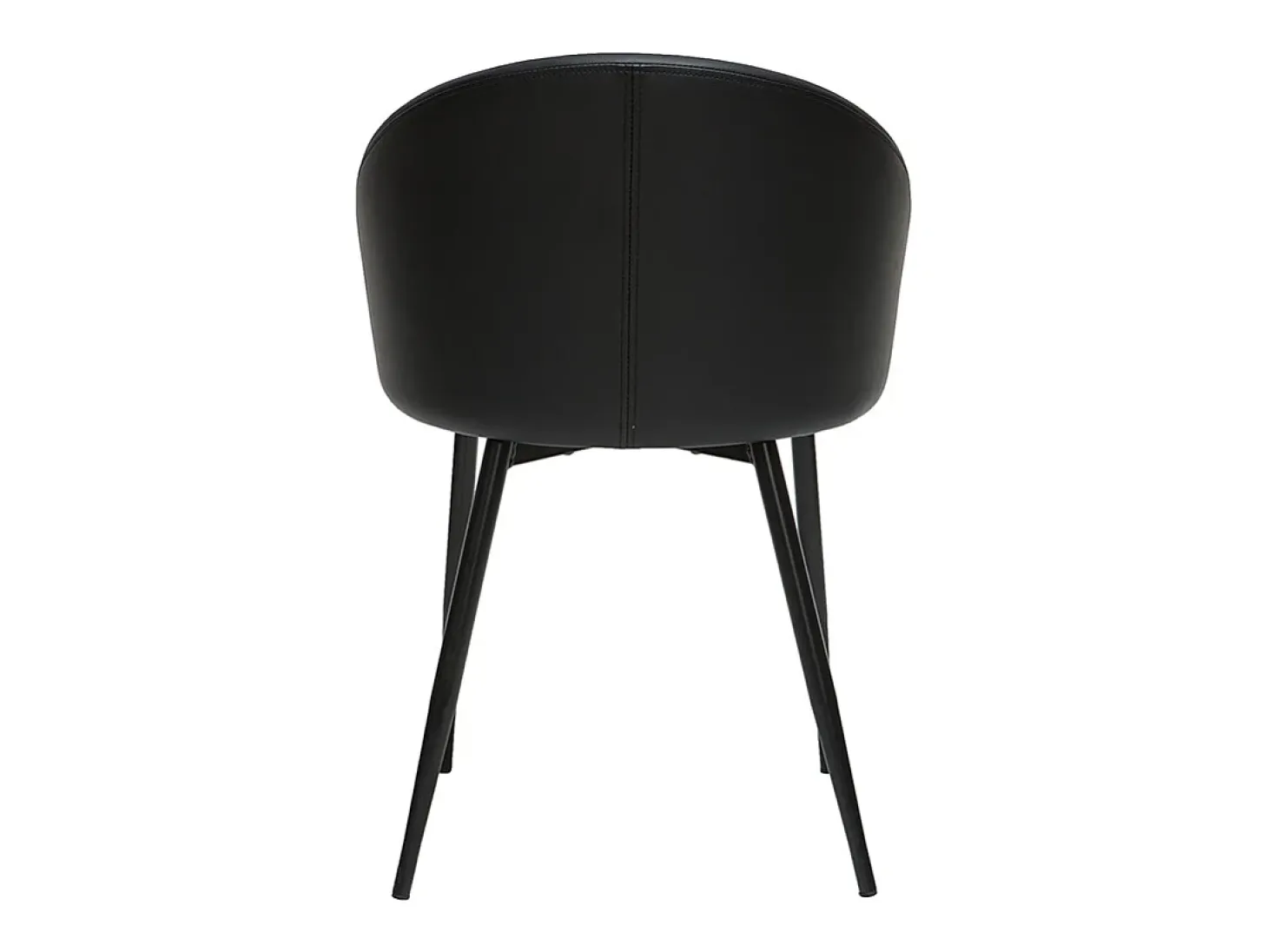 Set de 2 sillas negras de diseño PRECIO