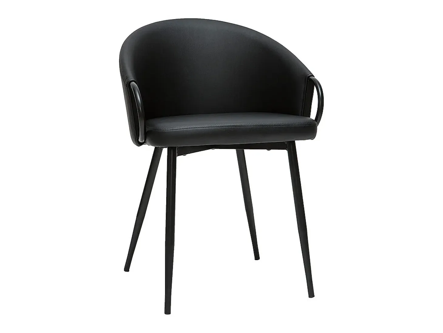 Set de 2 sillas negras de diseño PRECIO