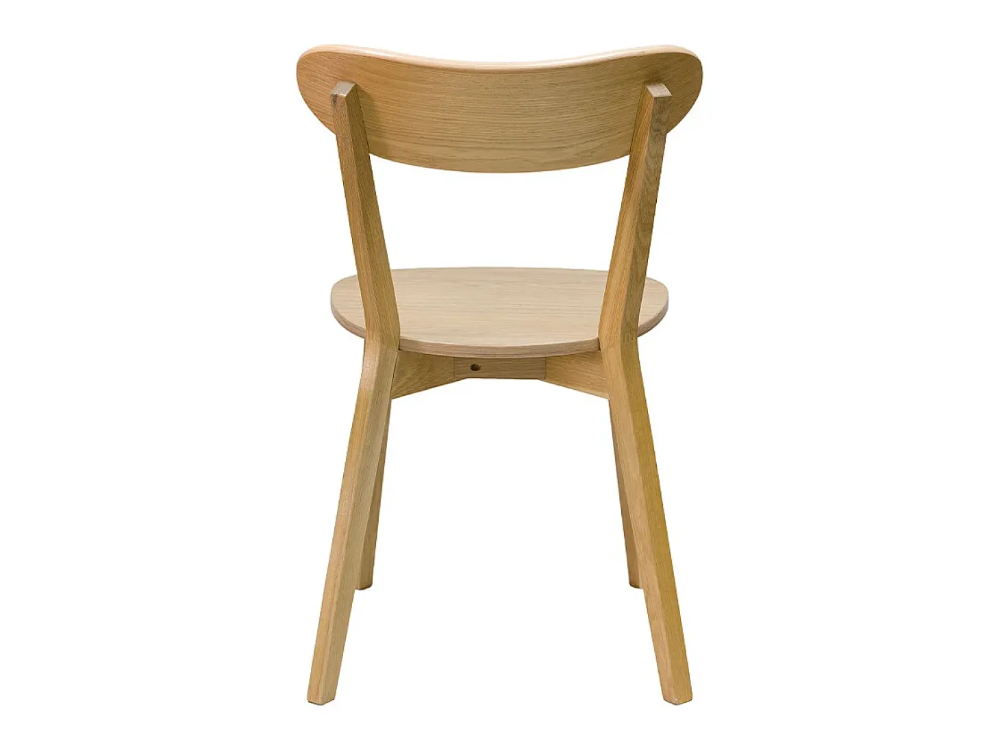 Set de 2 sillas vintage de madera de roble claro DOVE