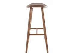 Set de 2 taburetes de cocina de diseño nogal 72 cm DEMORY