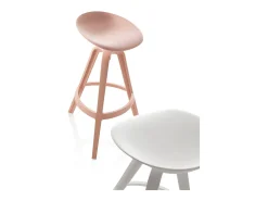 Set de 2 Taburetes interior/exterior rosa COLBY