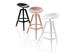 Set de 2 Taburetes interior/exterior negro COLBY