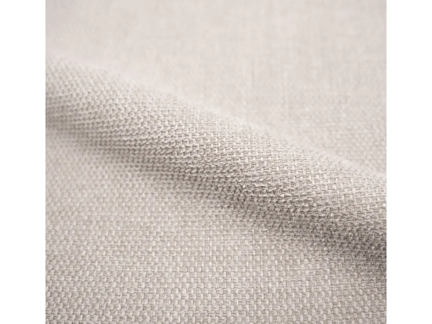 Set de 2 taburetes para isla central en madera y tela beige 65,5 cm - Jude
