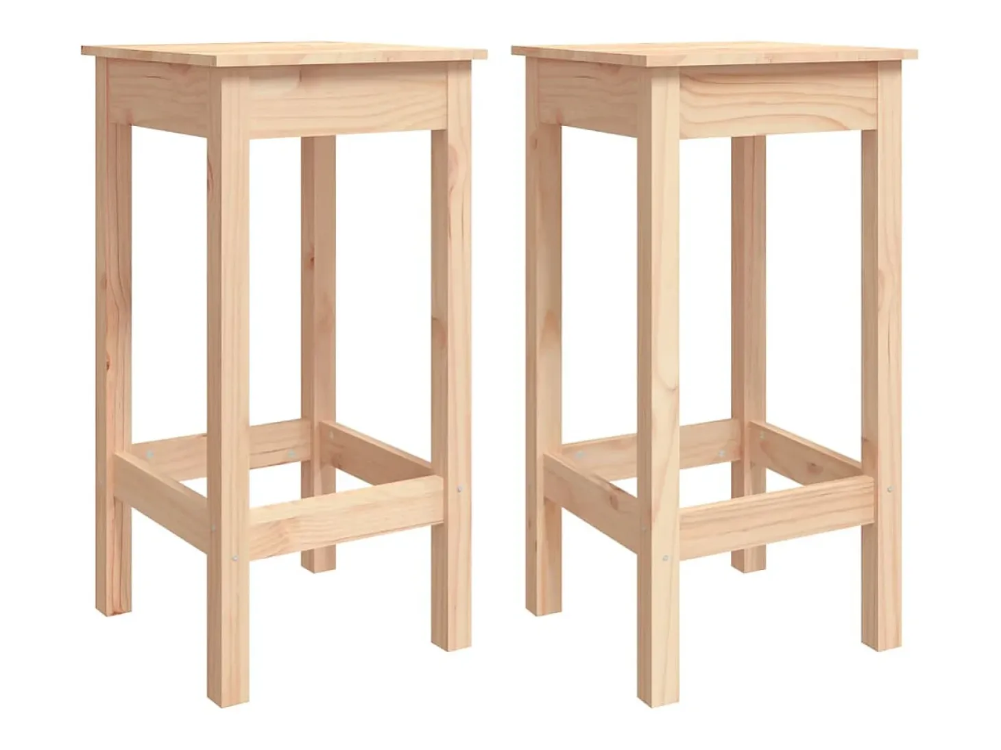 Set de bar 3 piezas madera maciza de pino